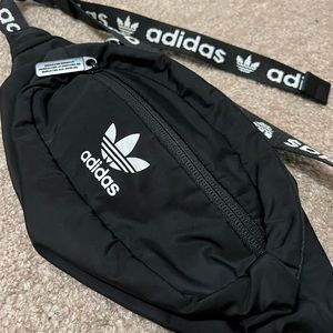 Black adidas sling bag